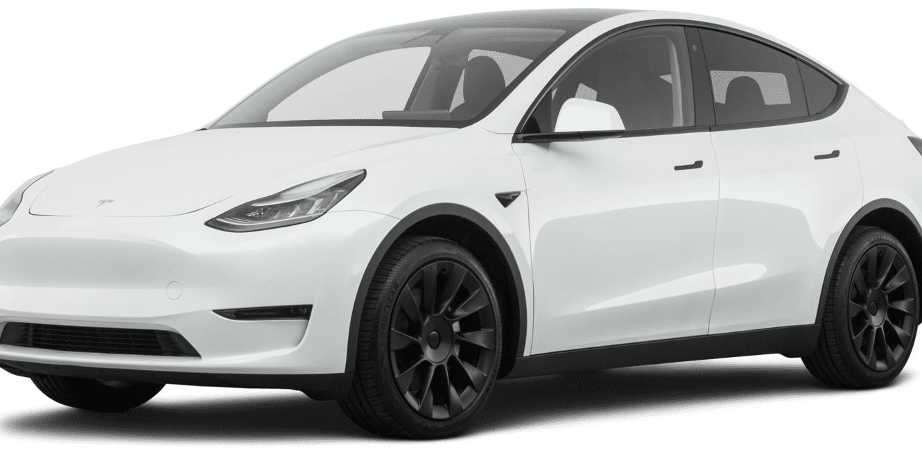 TESLA MODEL Y 2021 5YJYGDEE1MF095279 image